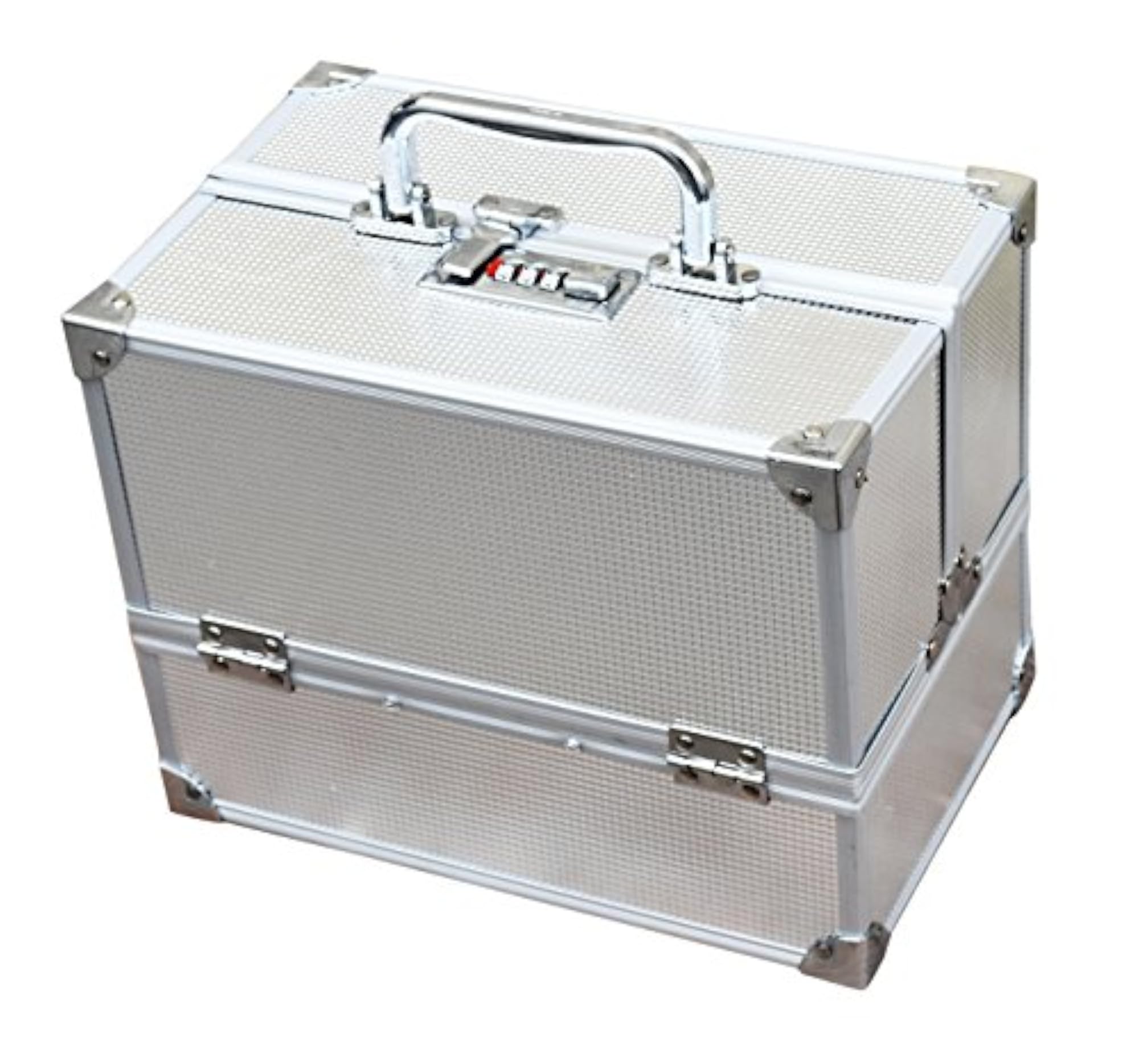 Metal Cosmetic Cases (Silver_462)